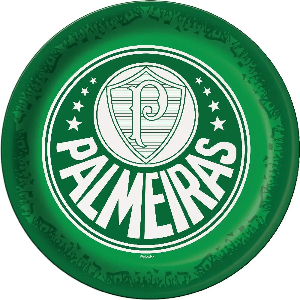 Prato Palmeiras - Embalagem com 8 unidades Festcolor